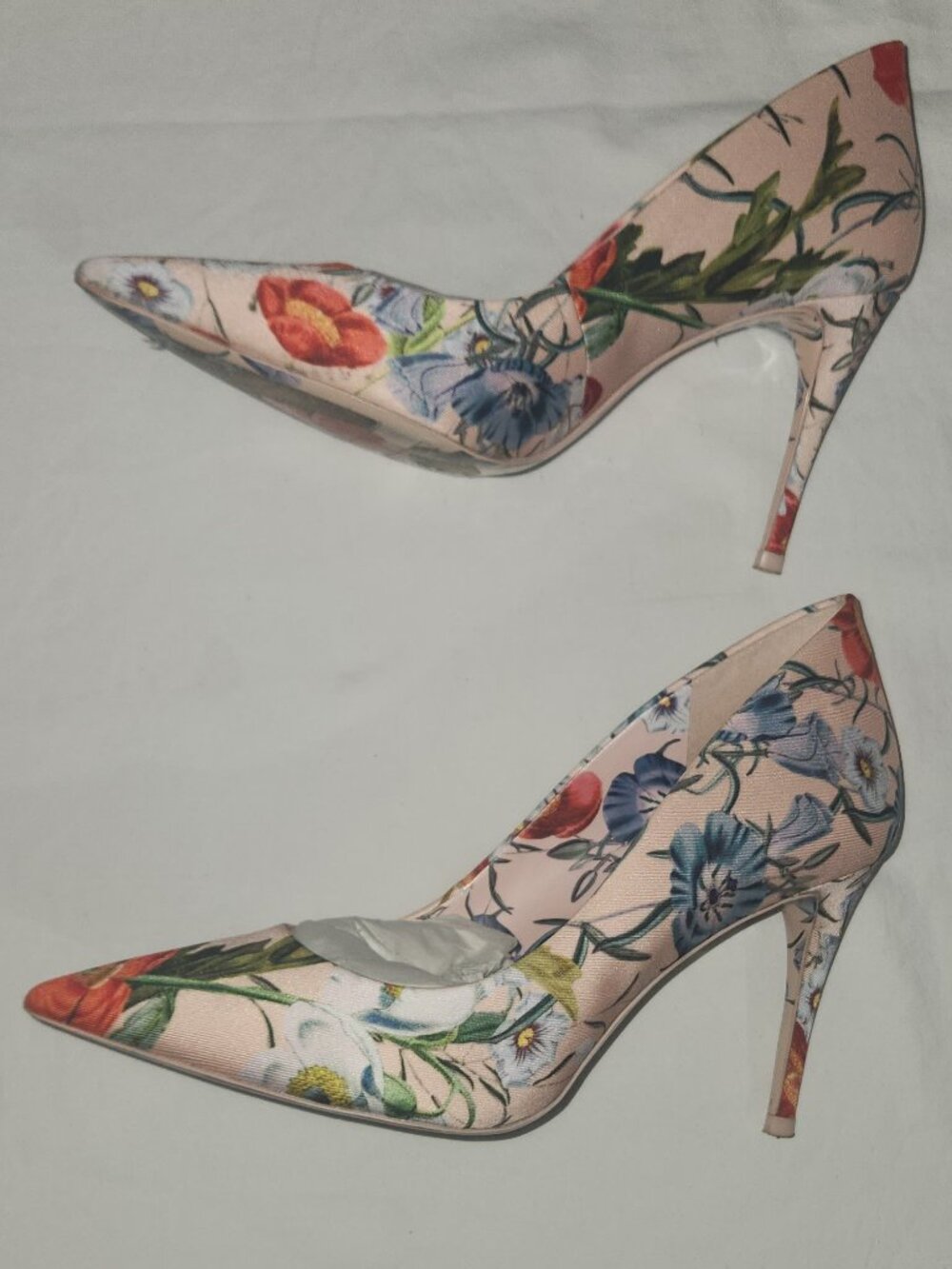 Aldo Pink Floral Pumps Size 8 - Picture 2 of 11